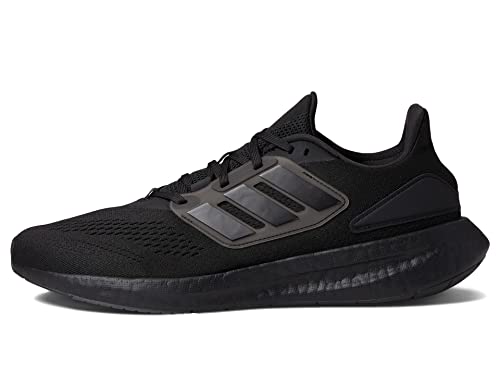 adidas Men's Pureboost 22 Running Shoe, Black/Black/Black, 10.5
