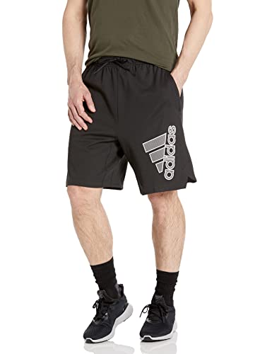 adidas Men's Badge of Sport Shorts, Black (Primeblue), X-Small