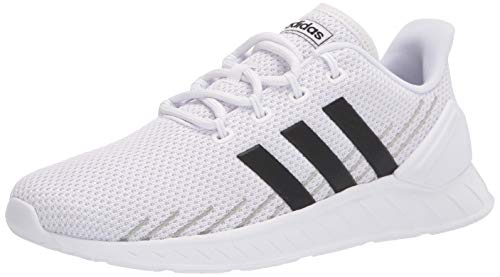 adidas Men's Questar Flow Nxt Running Shoe, White/Black/Grey, 10.5